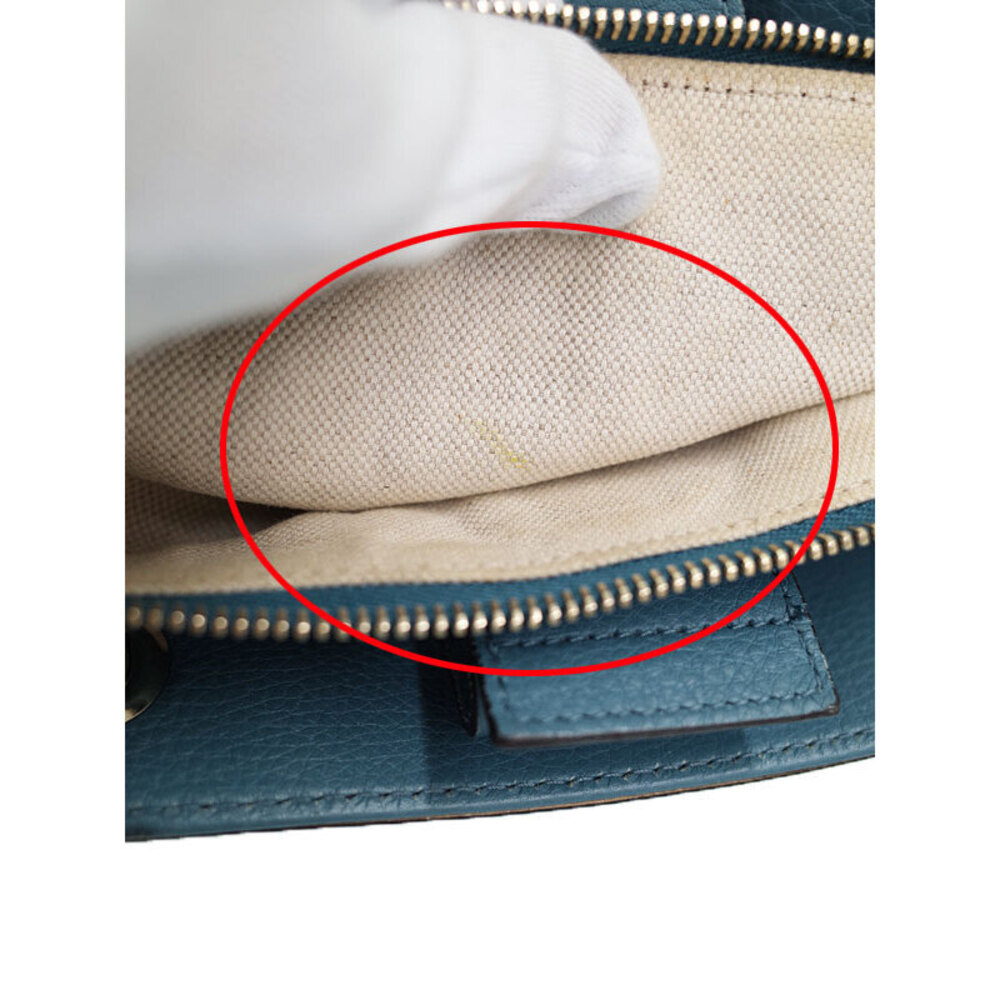 GUCCI Bamboo Shopper 2way Leather Tote Bag - Picture 4 of 9